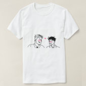 Charlie+Nick Heartstopper T-shirt (Design voorkant)