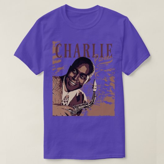 Charlie Parker T-shirt (Design voorkant)