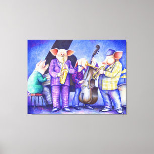 Charlie Porker en All Sties Jazz Print