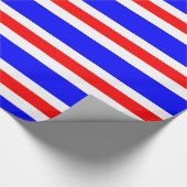 Charlie Red White Cadeaupapier (Hoek)