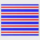 Charlie Red White Cadeaupapier (Vlak)