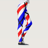 Charlie Red White Leggings (Rechts)