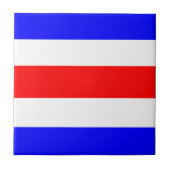 Charlie Red White Tegeltje (Voorkant)