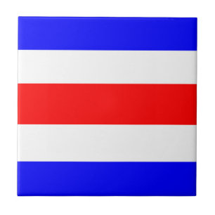 Charlie Red White Tegeltje