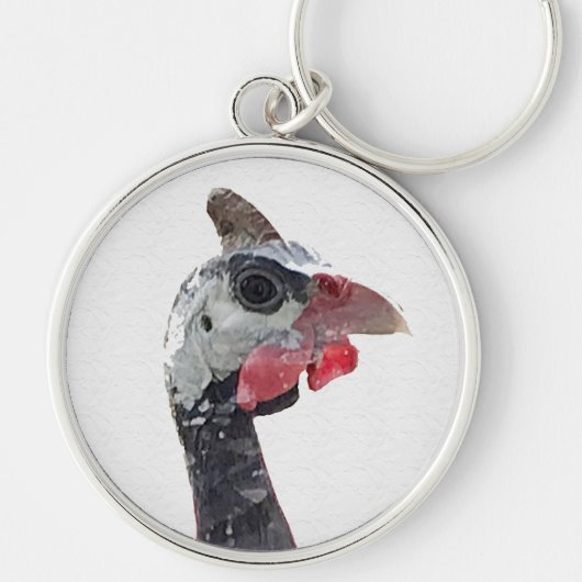 Charlie Round Premium Sleutelhanger (Voorkant)