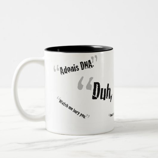 Charlie Sheen stelt Mok voor (Links)