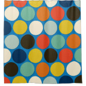 charlie spot blue douchegordijn (Voorkant)