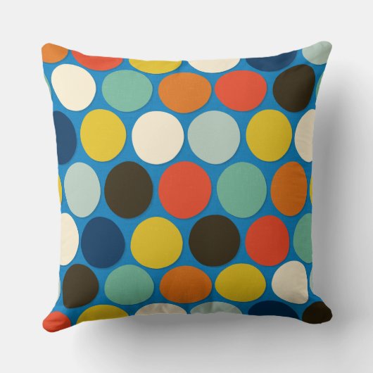 charlie spot blue kussen (Achterkant)