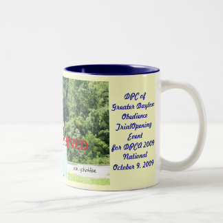 Charlie.spring.40inch, DPC of Greater DaytonObedie Tweekleurige Koffiemok