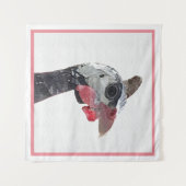 Charlie Square Wandkleed (Voorkant (horizontaal))