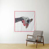 Charlie Square Wandkleed (In Situ (horizontaal))