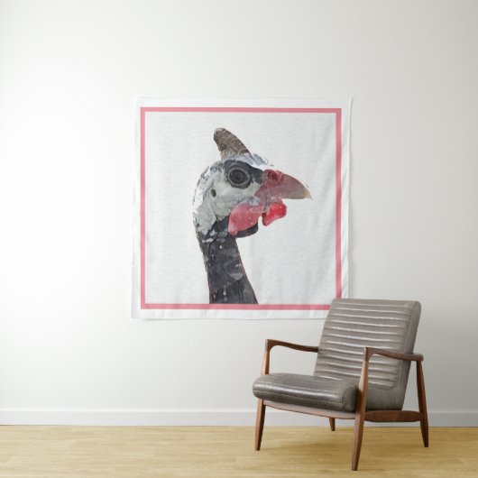 Charlie Square Wandkleed (In situ)