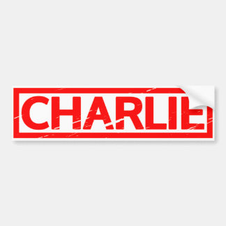 Charlie Stamp Bumpersticker