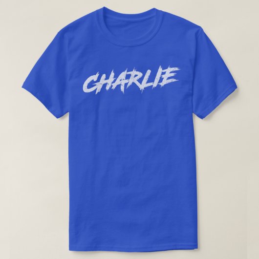 Charlie T-shirt (Design voorkant)