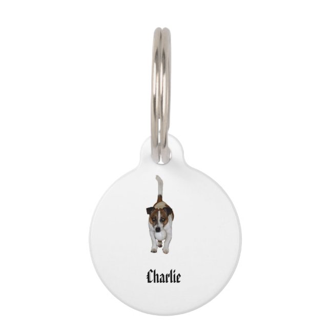 Charlie The Fox Terrier, Huisdierpenning (Voorkant)