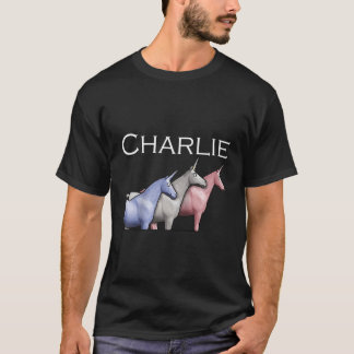 Charlie The Unicorns Shun Raglan Baseball T-shirt