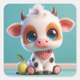 "Charlie" Vierkante Sticker