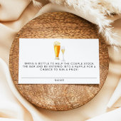 CHARLIE Voorraad De Bar Bottle Raffle Ticket