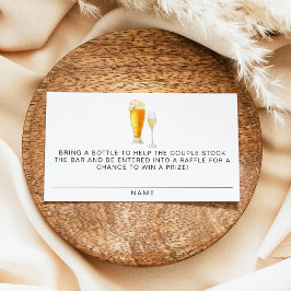 CHARLIE Voorraad De Bar Bottle Raffle Ticket