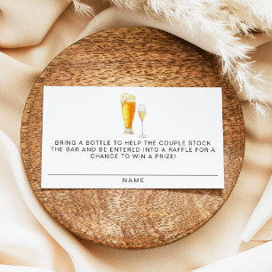 CHARLIE Voorraad De Bar Bottle Raffle Ticket