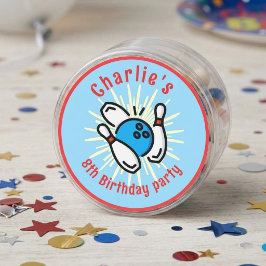 Charlie's 8e verjaardag Bowling-feest Sticker