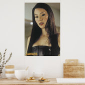 Charlies angels Lucy Liu Poster (Keuken)