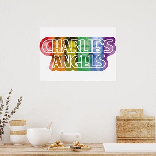 CHARLIES ANGELS POSTER (Keuken)