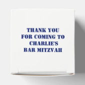 Charlie's Bar Mitzvah Bedankdoosjes (Bovenkant)