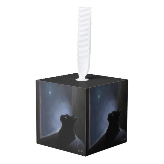 Charlie's kerstgeest decoratie (Voorkant hoekig)