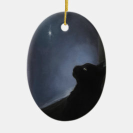 Charlie's kerstgeest keramisch ornament