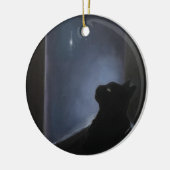 Charlie's kerstgeest keramisch ornament (Links)