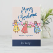 Charlie's kerstkaart (Staand voorkant)