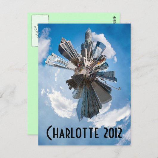 Charlotte 2012 briefkaart (Voorkant / Achterkant)