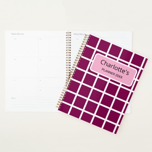 Charlotte aanpasbaar planner (Display)