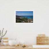 Charlotte Amalie Harbour Poster (Keuken)