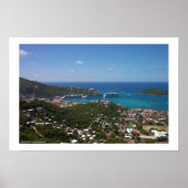Charlotte Amalie Harbour Poster