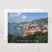 Charlotte Amalie, St. Thomas Briefkaart (Voorkant / Achterkant)