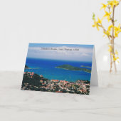 Charlotte Amalie Wenskaarten Kaart (Gele Bloem)