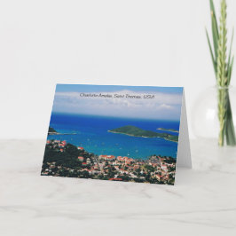 Charlotte Amalie Wenskaarten Kaart