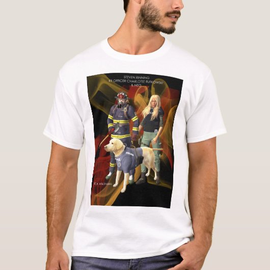 Charlotte and Steven with Neo T-shirt (Voorkant)