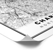Charlotte Area Map Poster (Hoek)