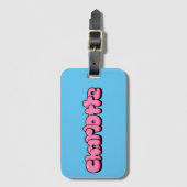 Charlotte Bagagelabel (Voorkant (verticaal))