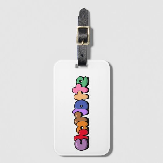 Charlotte Bagagelabel (Voorkant (verticaal))