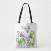 Charlotte Bloem Monogram Tote Bag (Voorkant)