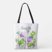 Charlotte Bloem Monogram Tote Bag (Achterkant)