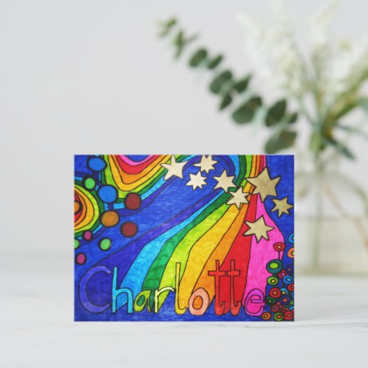 Charlotte Briefkaart (Staand voorkant)