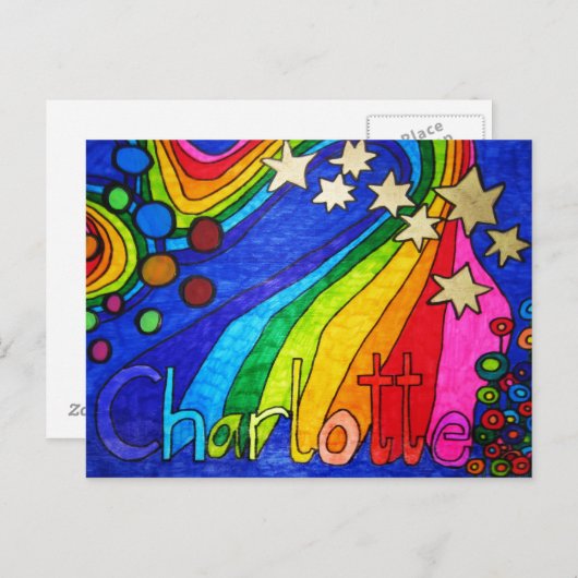 Charlotte Briefkaart (Voorkant / Achterkant)