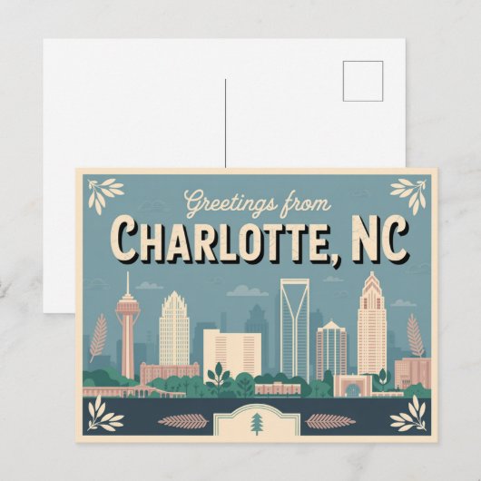  Charlotte Briefkaart | Groeten van (Voorkant / Achterkant)