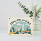  Charlotte Briefkaart | Groeten van (Staand voorkant)