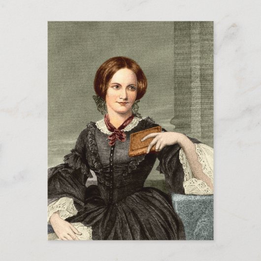 Charlotte Brontë Briefkaart (Voorkant)